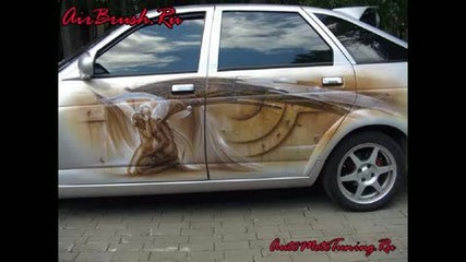 Airbrush Art on cars Most- wicked artwork auto painting