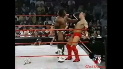 Lance Storm w/ William Regal vs. Booker T w/ Goldust - Wwe Raw 13.01.2003