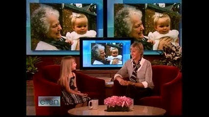 Connie Talbot - Somewhere Over The Rainbow Live On Ellen Show