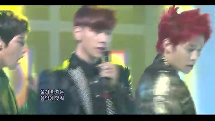 2pm - Hands Up ~ Inkigayo (17.07.11)