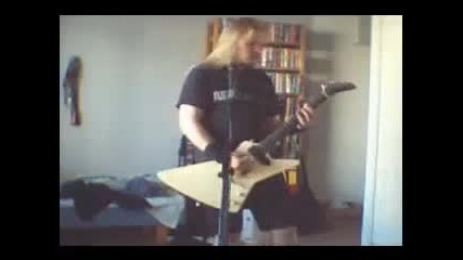 Jerry plays The Frayed Ends Of Sanity by Metallica 