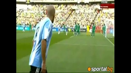 Aржентина - Нигерия 1:0 Гол На Габриел Хайнце 