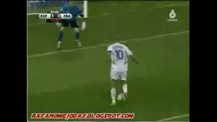 Zinedine Zidane vs Brazil and Spain in World cup 2006