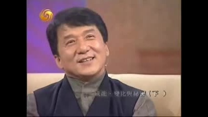 Jackie on chinese talk show 6