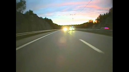 Ghost Rider escape from police