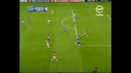 High Arsenal Vs Porto 1 - 0 Van Persie