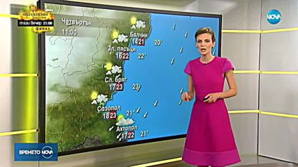 Прогноза за времето (24.05.2018 - сутрешна)