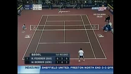 Basel 07: 1r Rog V Berrer - (short Eurosport