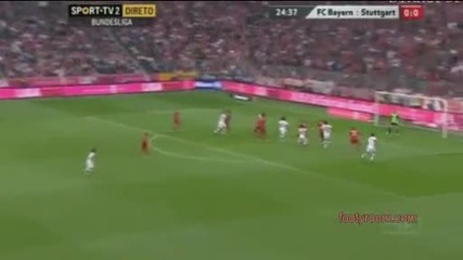 Байерн Мюнхен - Щутгарт 6:1 ( Bundesliga I. 02.09.2012 )