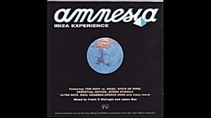 Amnesia 1998 Ibiza Experience Disc 1
