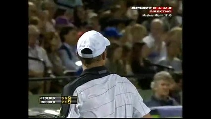 Roddick vs Federer - Miami 2012