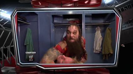 Bray Wyatt gloats after savagely assaulting Chris Jericho: Raw, July 21, 2014