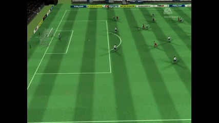 Мой красив гол на Fifa 09 с Фернандо Торес срещу Евертън в мрежа
