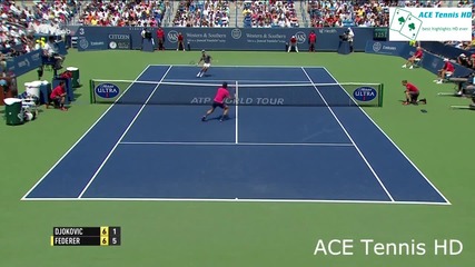Roger Federer vs Novak Djokovic - Cincinnati 2015 Final