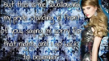Taylor Swift - Back to December