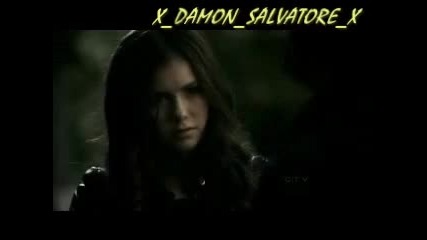 Tvd;;season Finale+elena (katherine) and Damon kiss