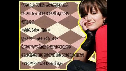 Britt Nicole - Indestructible (lyrics)