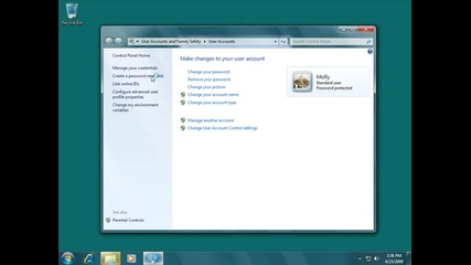 Как Да Си Направите Паролата На Windows 7 Creat A Password Reset Disk