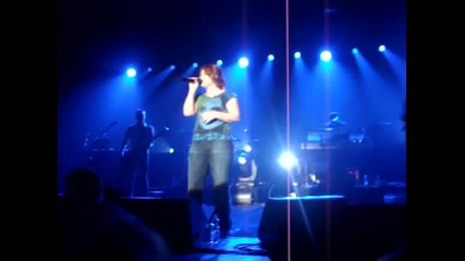 Kelly Clarkson Because Of You Live Postpalast, Munich February 2010 
