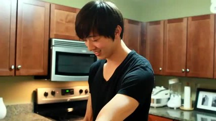 Hubby Cooking Dinner