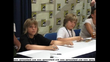 The sweet Sprouse twins 