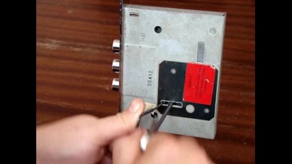 Ключар:отваряне на касова брава с шперц 