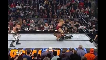 Edge Spears His Brother Christian