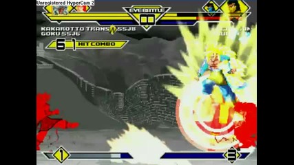goku ssj8 and goku ssj6 vs scorpion and subzero