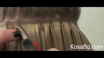 Коса на капси микро прьстени - Kosabg