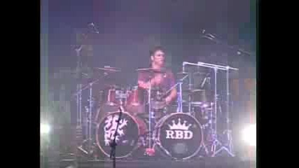 Rbd In Manaus - Christopher Na Bateria