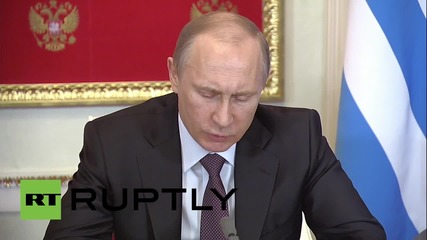Russia: Putin touts expansion of trade with Greece