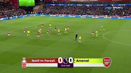 Нотингам - Арсенал 0:0 /първо полувреме/