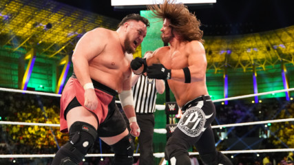AJ Styles shows no mercy against Samoa Joe: WWE Crown Jewel 2018 (WWE Network Exclusive)