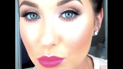 Уроци по грим - Neutral eyes & pink lips