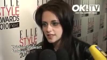 Twilights Kristen Stewart talks New Moon fame at Elle Style Awards - Exclusive 