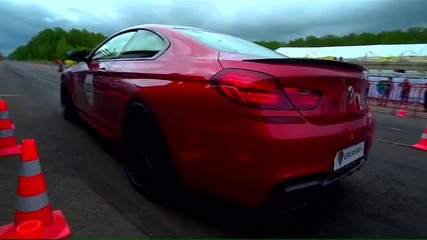 Bmw M6 F13 Evotech vs Audi R8 V12 S-tronic