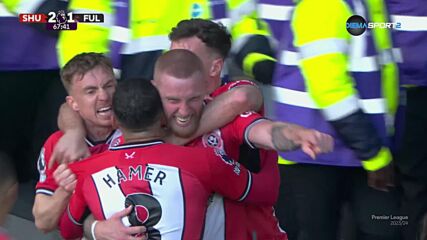 Sheffield United FC with a Goal vs. Fulham