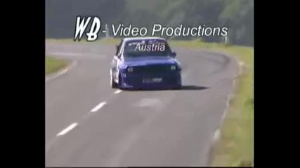 Blue E30 M3 Hill climb