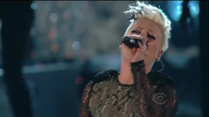 Pink and Nate Ruess - Try and Just Give Me A Reason 56th Anual Grammy Awards 2014
