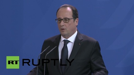 Germany: Firmness to principles of Minsk the way to solve Ukraine conflict - Hollande