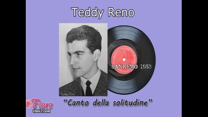 Sanremo 1953 - Teddy Reno - Canto della solitudine