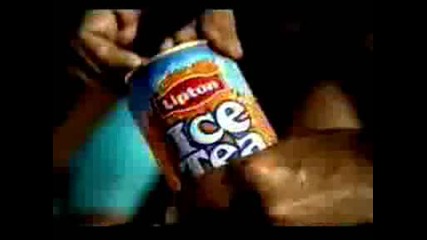 Реклама На Ice Tea С Ерик Кантона