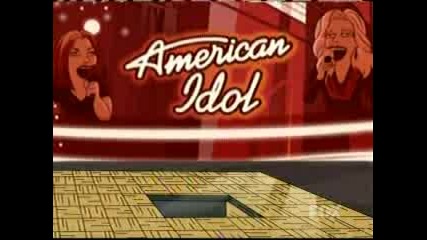 The Simpsons Се Бъзикат С American Idol