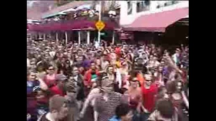 Michael Jackson Birthday Celebration - Seattle Flash Mob - Beat It