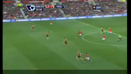 Man Utd V Hull City - 2 : 1 Carrick.avi