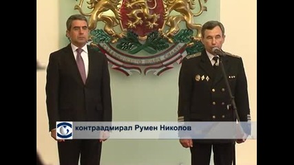 Повече финансов ресурс за модернизация на българската армия поиска президентът Росен Плевнелиев