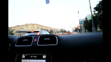 Vw Golf Gti vs Bmw X6m St.peterburg 