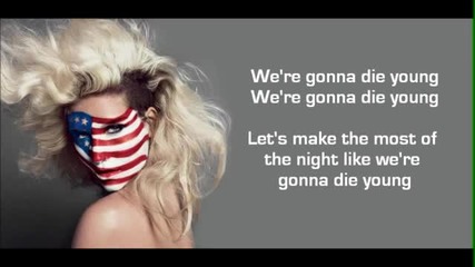 Ke$ha - Die Young (lyrics)