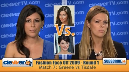 Ashley Tisdale vs Ashley Greene - Fashion Face Off 2009 