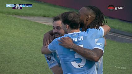 Manchester City vs. Aston Villa - 1st Half Highlights